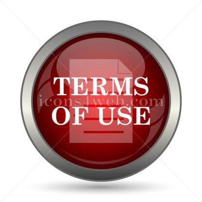 Terms of use vector icon - Icons for website