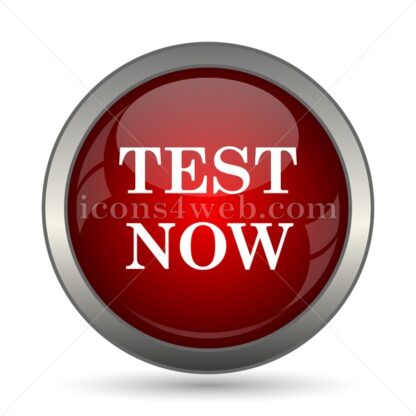Test now vector icon - Icons for website