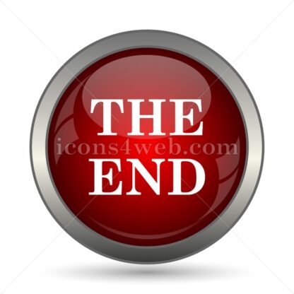The End vector icon - Icons for website