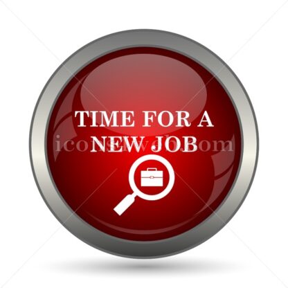 Time for a new job vector icon - Icons for website