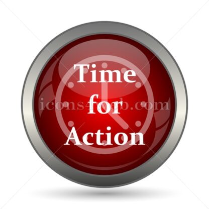 Time for action vector icon - Icons for website
