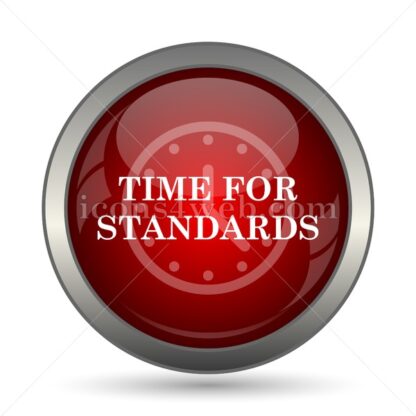 Time for standards vector icon - Icons for website