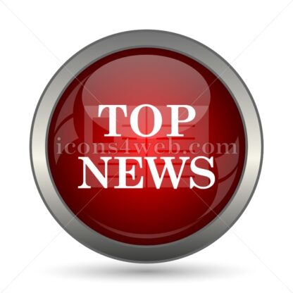 Top news vector icon - Icons for website