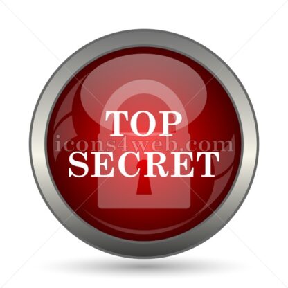 Top secret vector icon - Icons for website