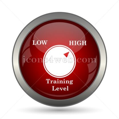 Training level vector icon - Icons for website