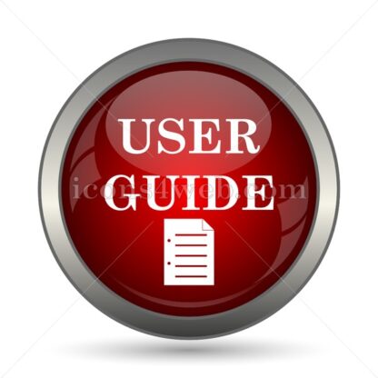 User guide vector icon - Icons for website