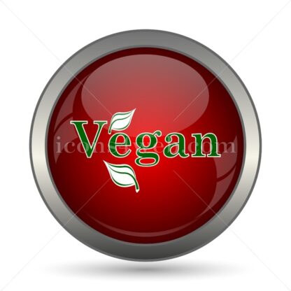 Vegan vector icon - Icons for website