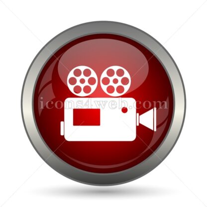 Video camera vector icon - Icons for website