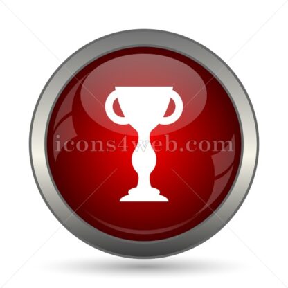 Winners cup vector icon - Icons for website