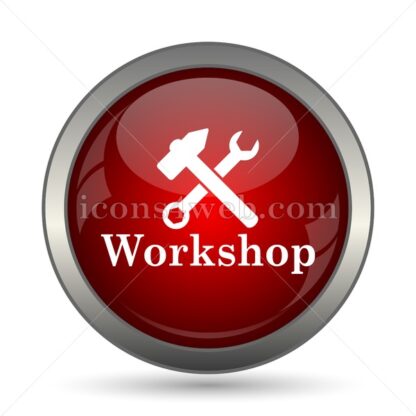 Workshop vector icon - Icons for website