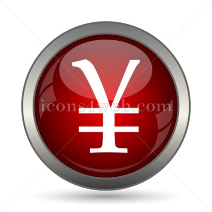 Yen vector icon - Icons for website