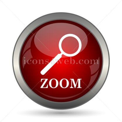 Zoom vector icon - Icons for website