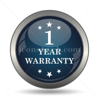 1 year warranty icon for website – 1 year warranty stock image - Icons for website