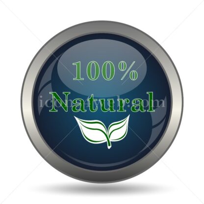 100 percent natural icon for website – 100 percent natural stock image - Icons for website