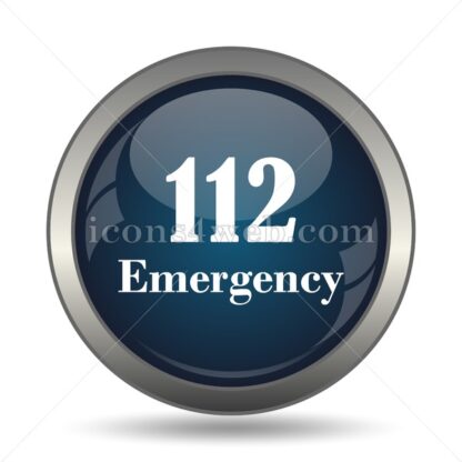 112 Emergency icon for website – 112 Emergency stock image - Icons for website