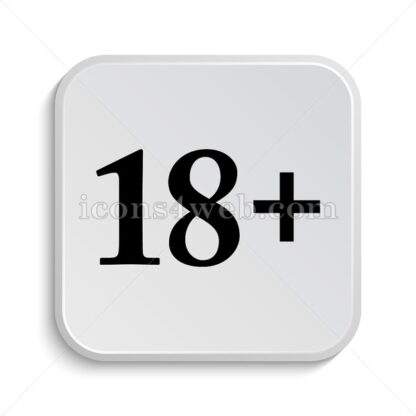 18 plus icon design – 18 plus button design. - Icons for website