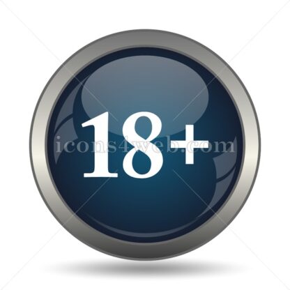 18 plus icon for website – 18 plus stock image - Icons for website
