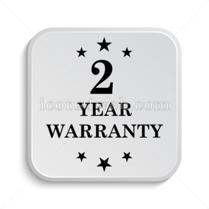 2 year warranty icon design – 2 year warranty button design. - Icons for website