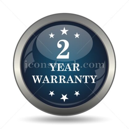 2 year warranty icon for website – 2 year warranty stock image - Icons for website