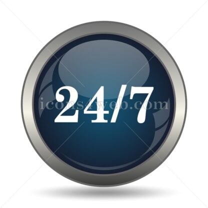 24 7 icon for website – 24 7 stock image - Icons for website