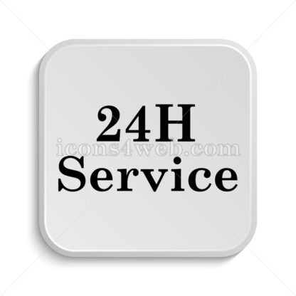 24H Service icon design – 24H Service button design. - Icons for website