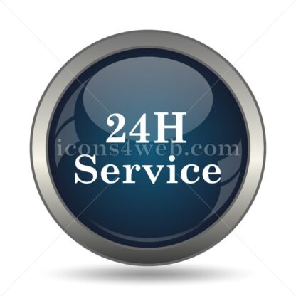 24H Service icon for website – 24H Service stock image - Icons for website