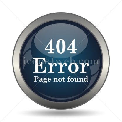 404 error icon for website – 404 error stock image - Icons for website