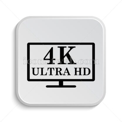 4K ultra HD icon design – 4K ultra HD button design. - Icons for website