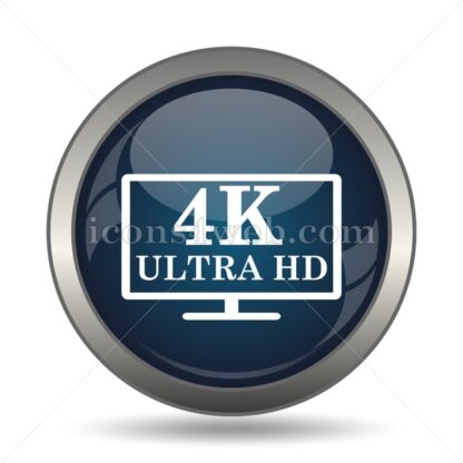 4K ultra HD icon for website – 4K ultra HD stock image - Icons for website