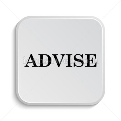Advise icon design – Advise button design. - Icons for website