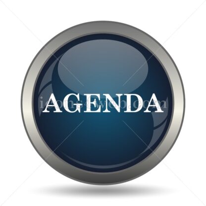 Agenda icon for website – Agenda stock image - Icons for website