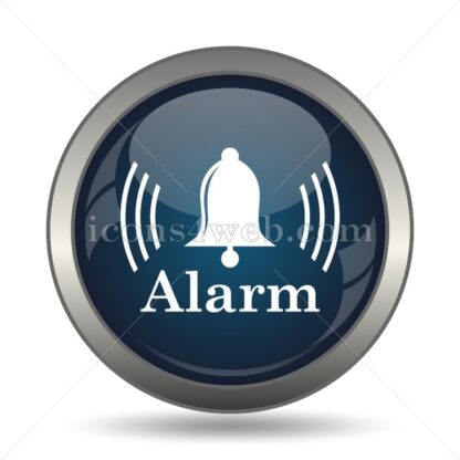 Alarm icon for website – Alarm stock image - Icons for website