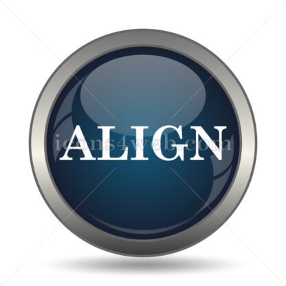 Align icon for website – Align stock image - Icons for website