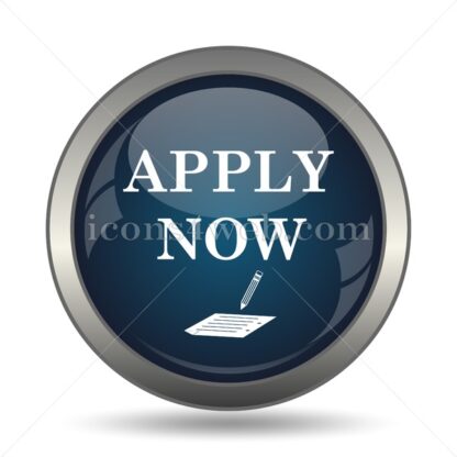 Apply now icon for website – Apply now stock image - Icons for website