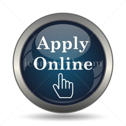 Apply online icon for website – Apply online stock image - Icons for website
