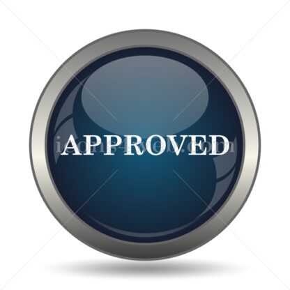Approved icon for website – Approved stock image - Icons for website