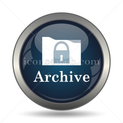 Archive icon for website – Archive stock image - Icons for website