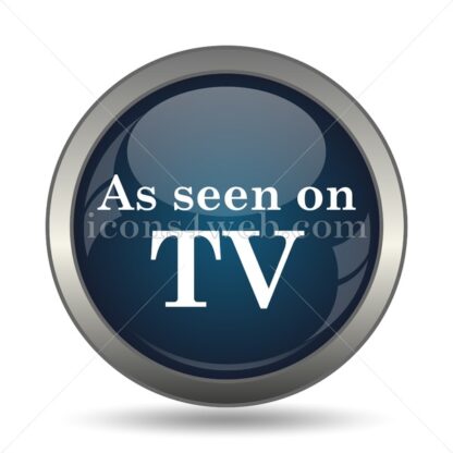 As seen on TV icon for website – As seen on TV stock image - Icons for website