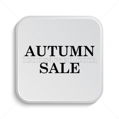 Autumn sale icon design – Autumn sale button design. - Icons for website