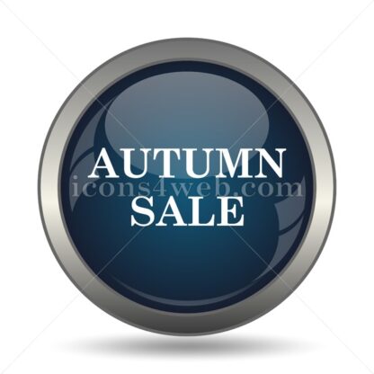 Autumn sale icon for website – Autumn sale stock image - Icons for website