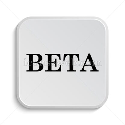 Beta icon design – Beta button design. - Icons for website