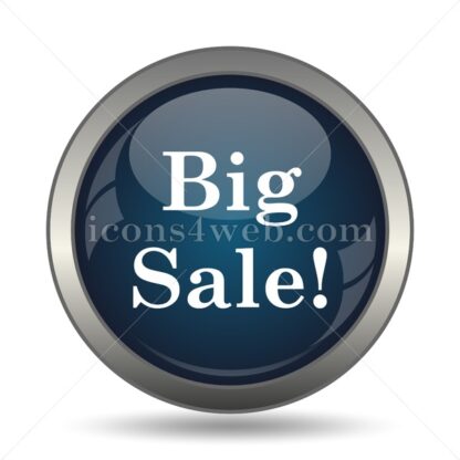 Big sale icon for website – Big sale stock image - Icons for website