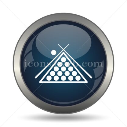 Billiard icon for website – Billiard stock image - Icons for website
