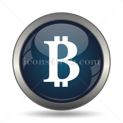 Bitcoin icon for website – Bitcoin stock image - Icons for website