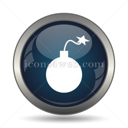 Bomb icon for website – Bomb stock image - Icons for website