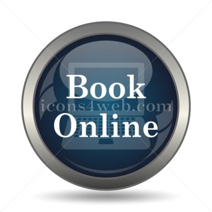 Book online icon for website – Book online stock image - Icons for website