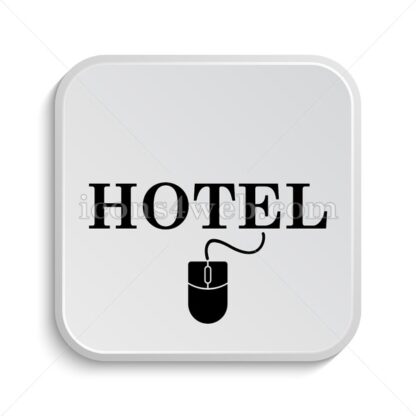 Booking hotel online icon design – Booking hotel online button design. - Icons for website