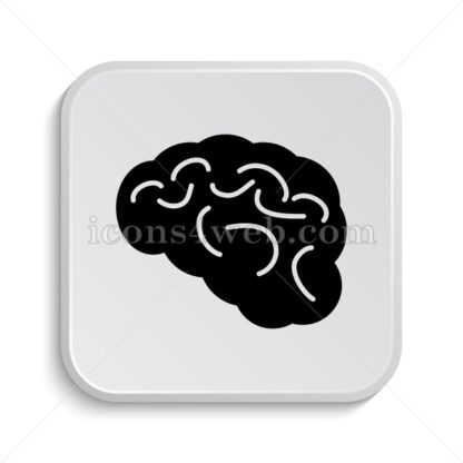 Brain icon design – Brain button design. - Icons for website