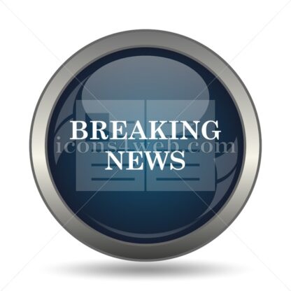 Breaking news icon for website – Breaking news stock image - Icons for website