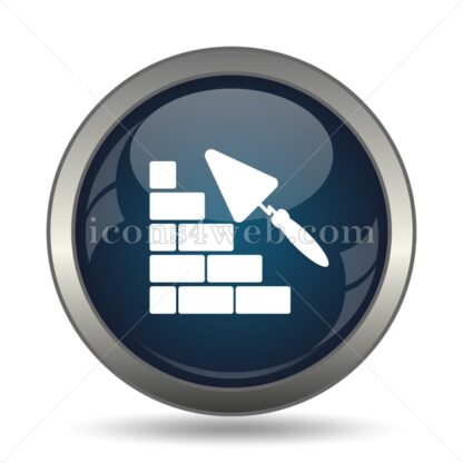 Building wall icon for website – Building wall stock image - Icons for website
